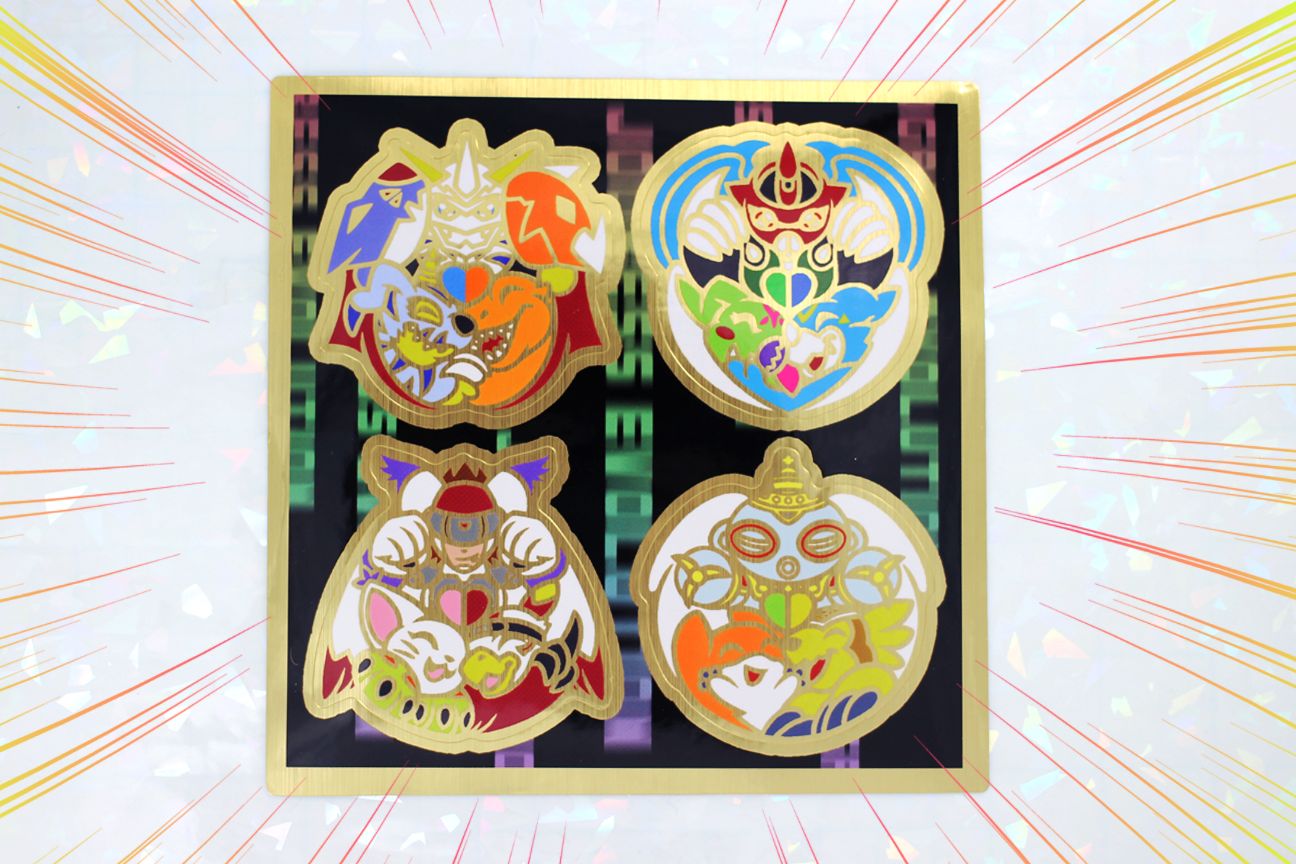DIGIMON JOGRESS STICKER SHEET