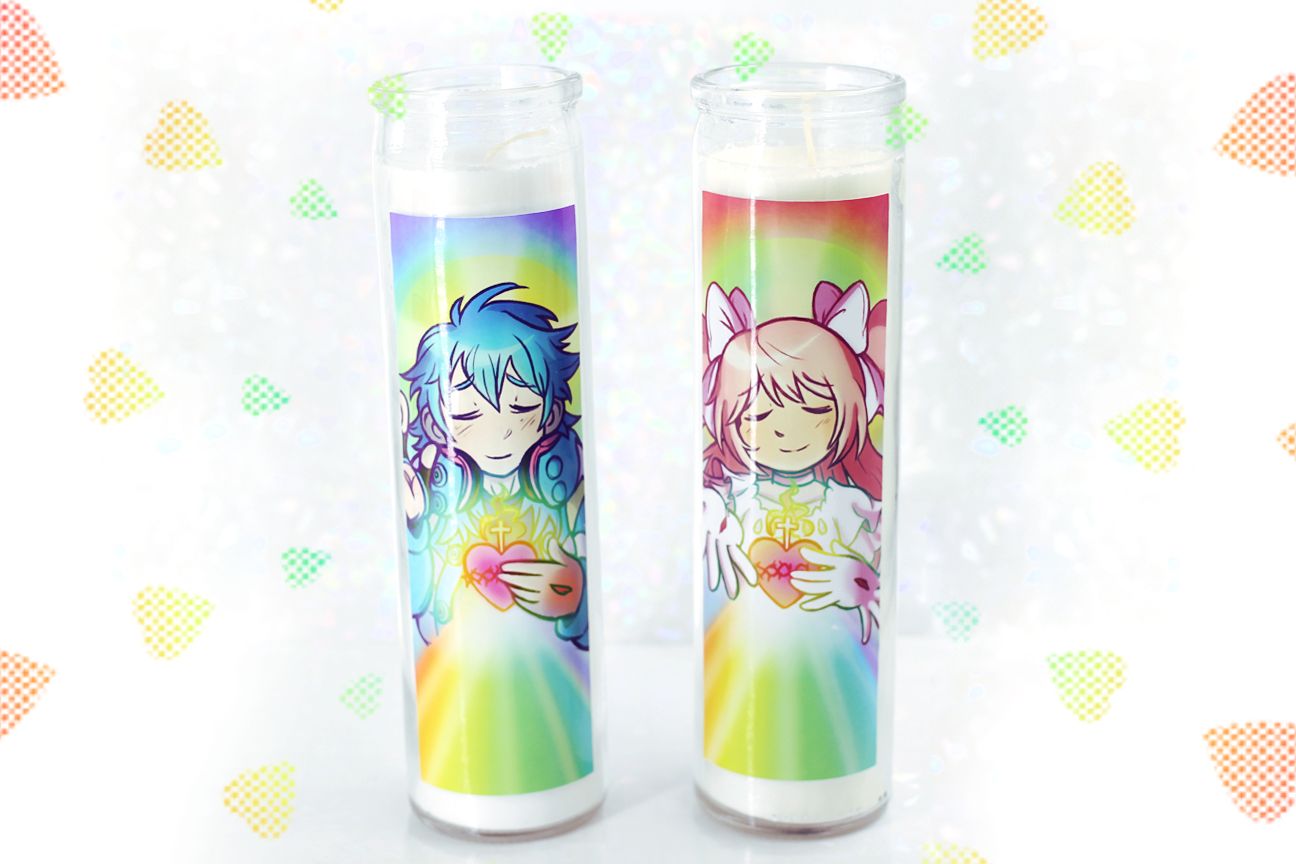 YAOI &amp; YURI JESUS DEVOTIONAL CANDLES