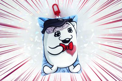 SIREI &amp; NIGOU MINI DAKI KEYCHAIN