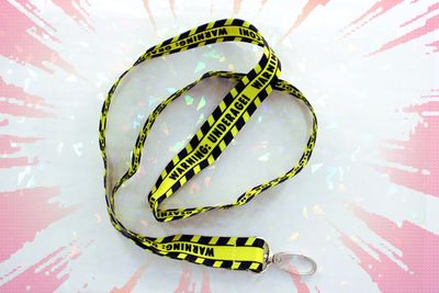 CONTENT WARNING LANYARD &amp; WRIST STRAP