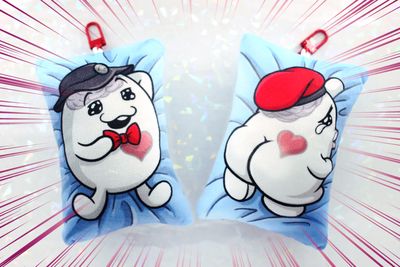 SIREI &amp; NIGOU MINI DAKI KEYCHAIN