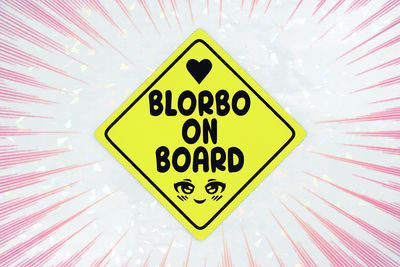 BLORBO ON BOARD MAGNET