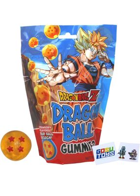 Dragonball Z Dragon Ball Gummies Four Ball Design Strawberry Flavored Gummy Candy
