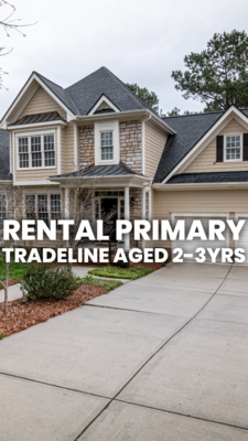 2-10 years rental Primary Tradeline