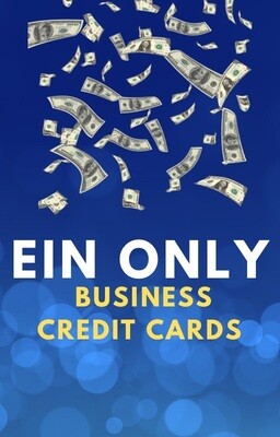 10 EIN ONLY BUSINESS CREDIT CARDS