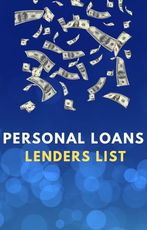 PERSONAL LOAN LENDERS LIST