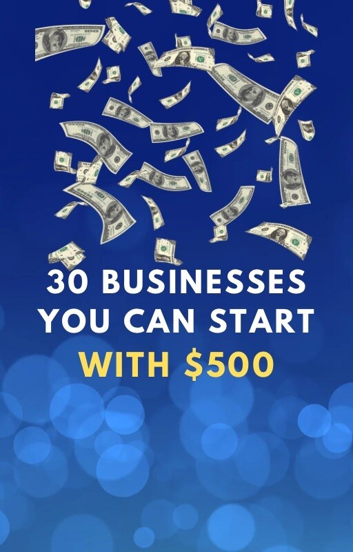 30 BUSINESS TO START WITH $500