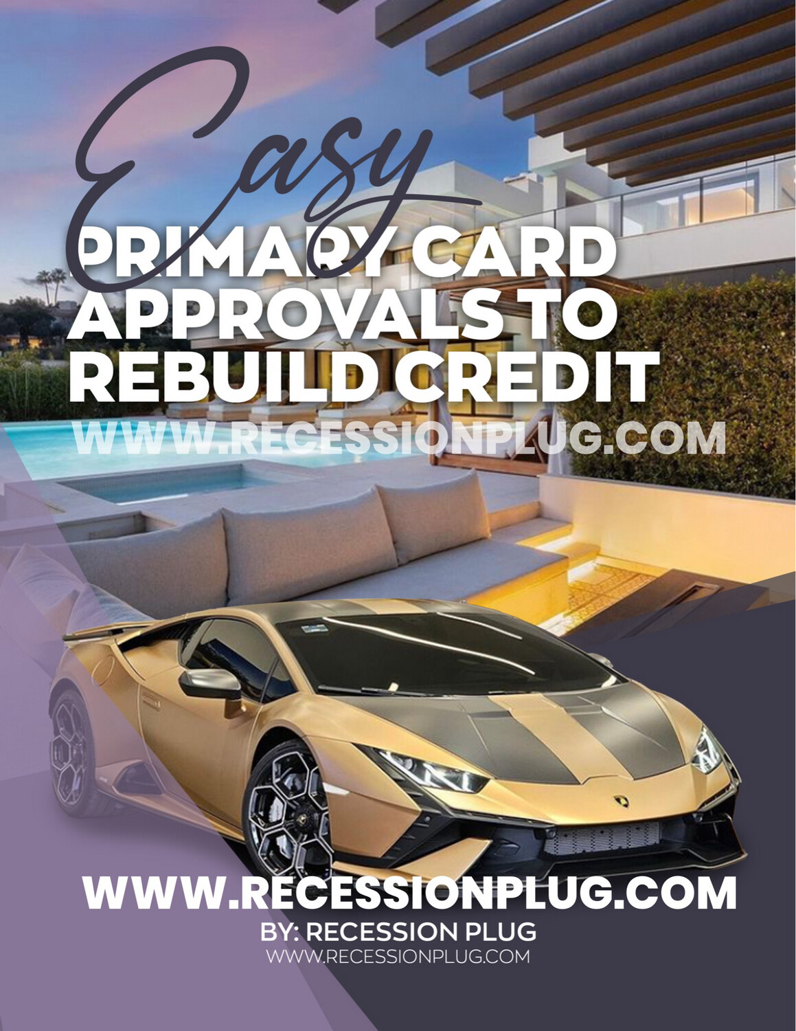 EASY PRIMARY CARD APPROVALS REBUILD CREDIT EBOOK