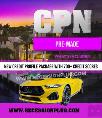 Pre-Made New Credit Profile Package with 700+ Credit Scores (Same Day)