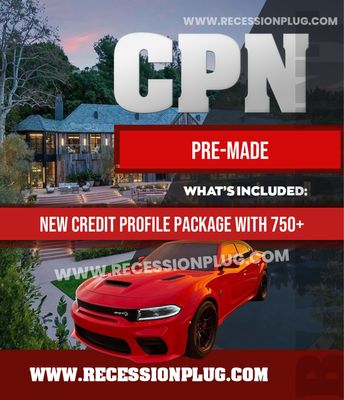 Pre-Made New Credit Profile Package with 750+ Credit Scores (Same Day)
