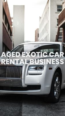 Aged Exotic Car Rental Business