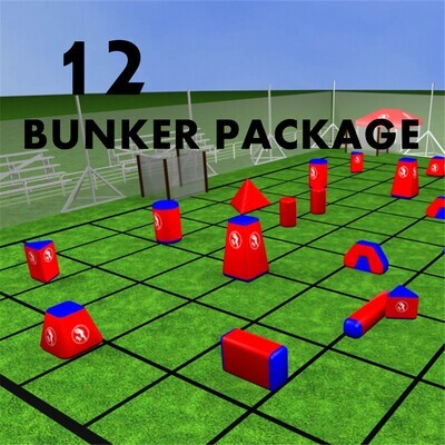 Archery Bunkers Airsoft Bunkers Battle Field Paintball – 12 Package