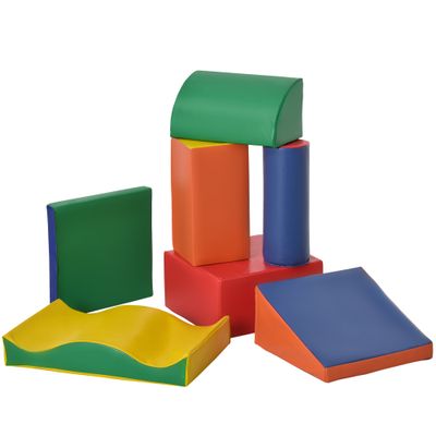 Childrens 7 Piece Non-Toxic Soft Play Blocks