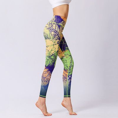 Women Yoga Pants Workout Leggings Fitness Sport Print Athletic Pants