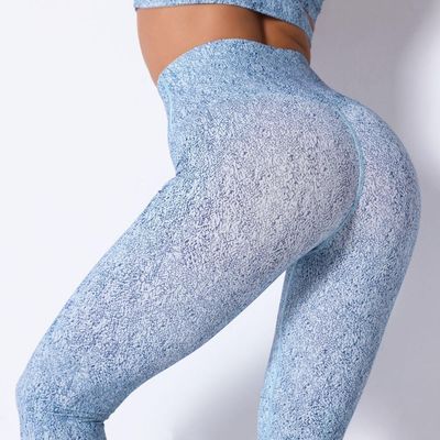 Seamless Yoga Pants Gym Leggings Fashion High Elastics Hips Lifting Slim Yoga Pants Fitness Running Sports Training Tracksuit