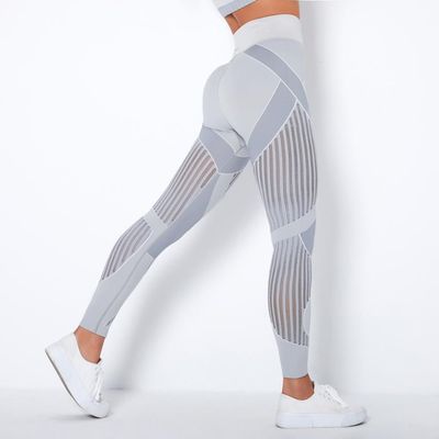 Womens Seamless Hollow Out Leggings