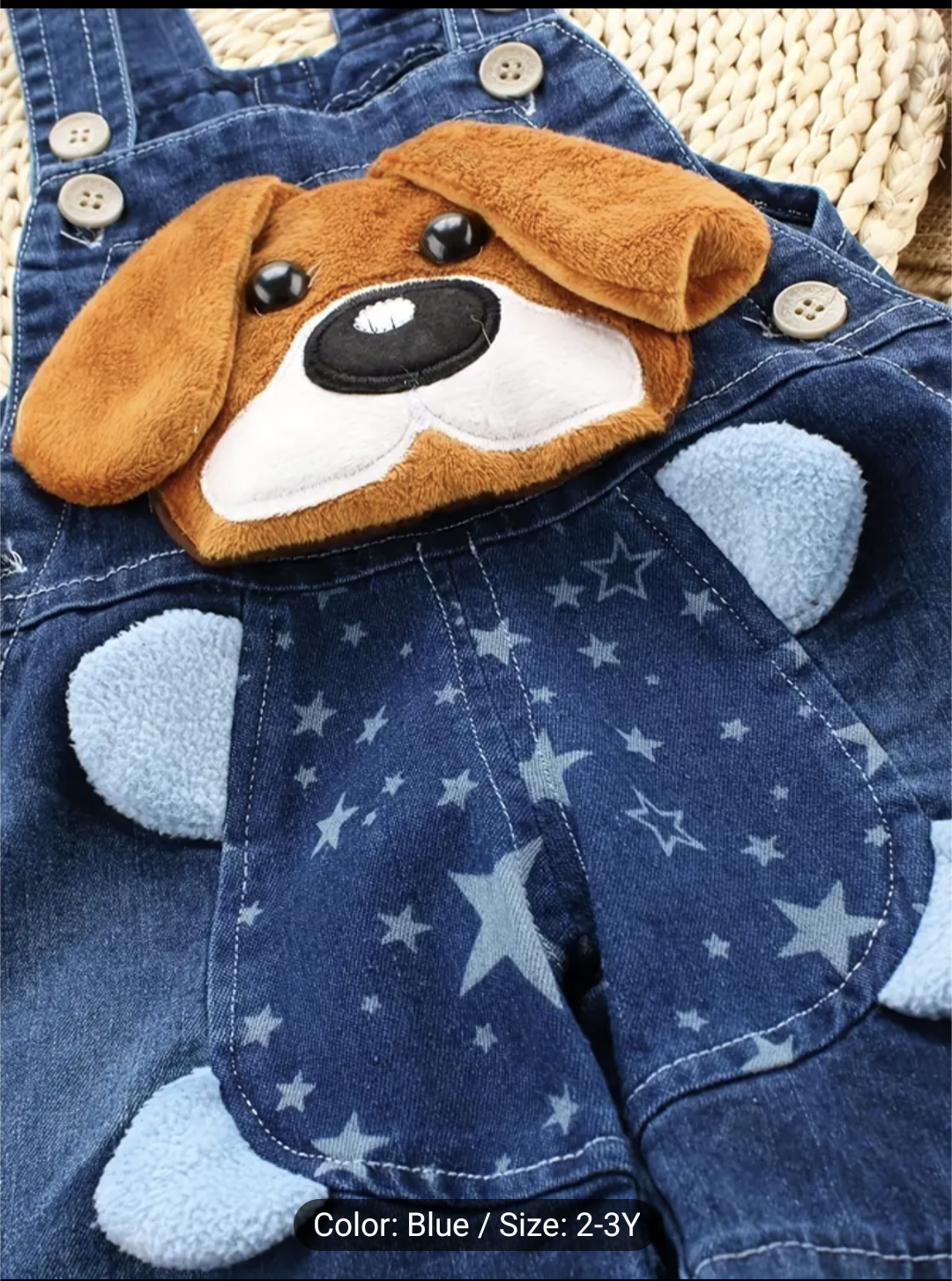 Baby Boys &amp; Girls Denim Overalls