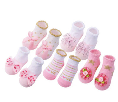 5 Pack Assorted Toddler Socks/Footies