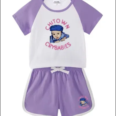 Chitown Crybabies 2pc Unisex Comfy Summer Short Set