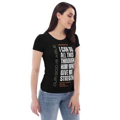 Women's fitted eco tee