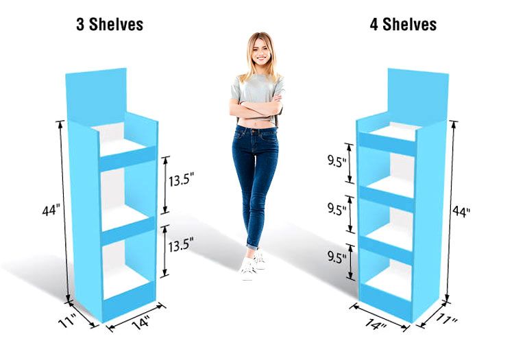 POS Cardboard Display Stand StandFast Medium