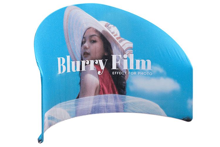 A Shape Backdrop Display