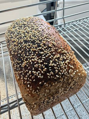 Seeded Einkorn Sourdough Loaf