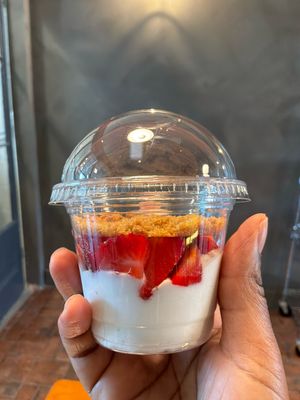 Probiotic-Cultured Coconut Yogurt Parfait