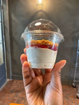 Probiotic-Cultured Coconut Yogurt Parfait