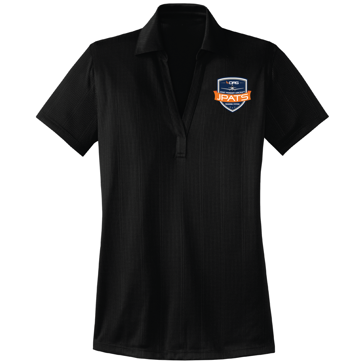 JPATS Ladies&#39; Performance Fine Jacquard Polo