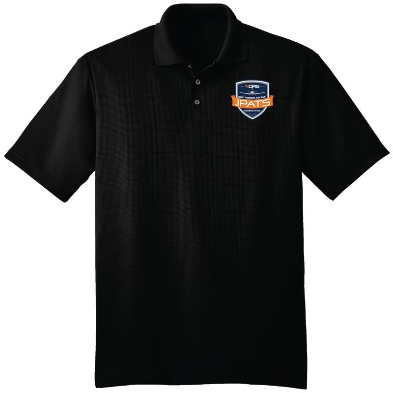 JPATS Men&#39;s Performance Fine Jacquard Polo