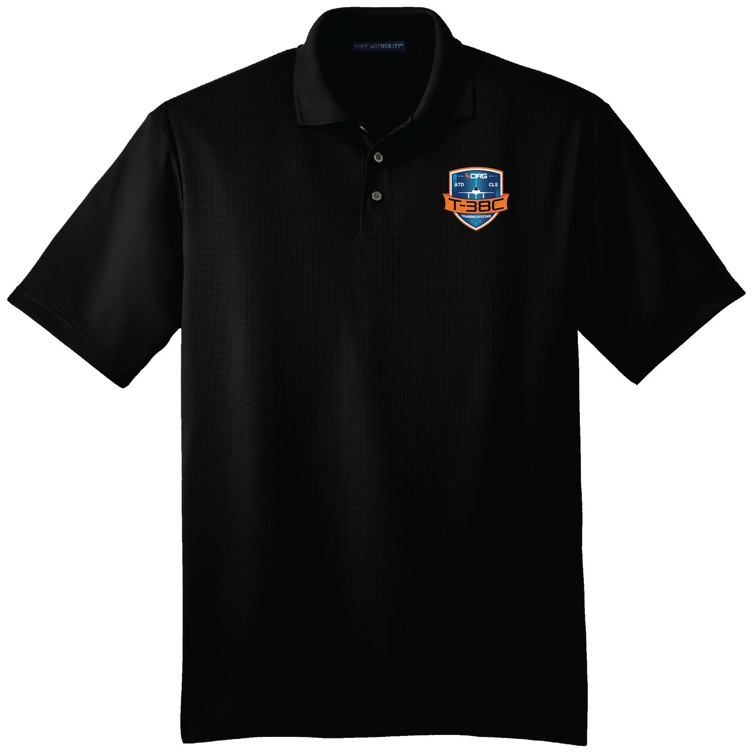 T-38C Men&#39;s Performance Fine Jacquard Polo