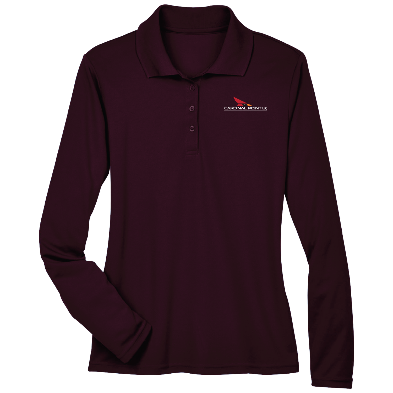 Cardinal Point Core365 Ladies Origin Performance Long Sleeve Polo