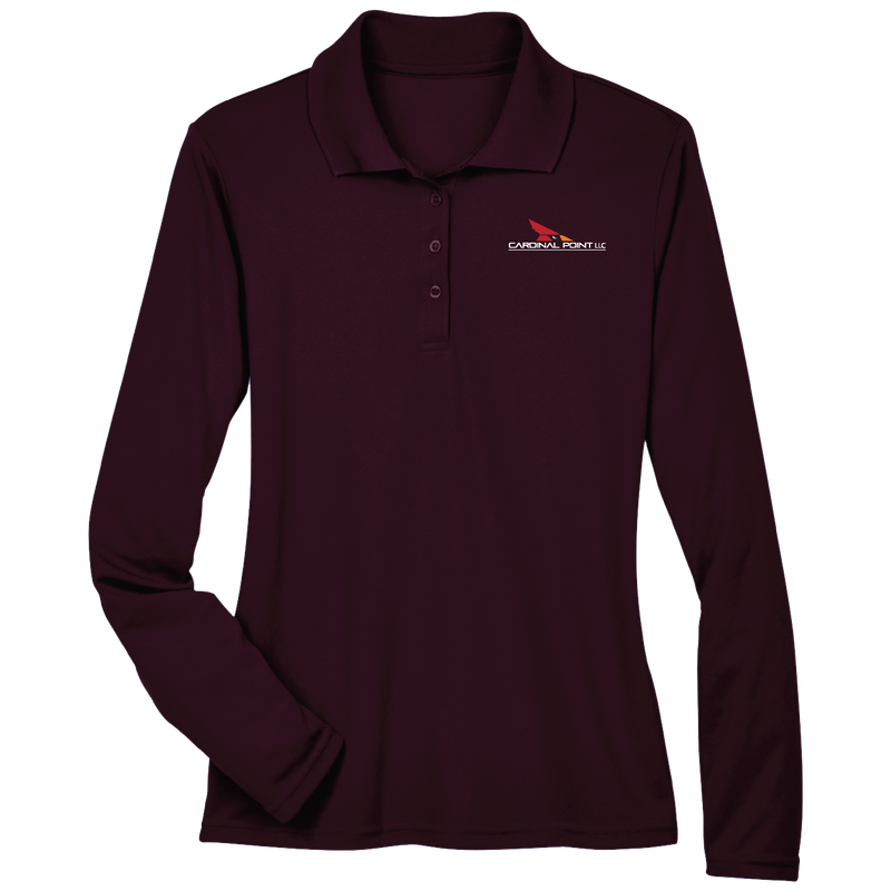 Cardinal Point Core365 Ladies Origin Performance Long Sleeve Polo