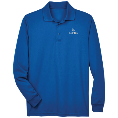 Core365 Men's Pinnacle Performance Long-Sleeve Polo