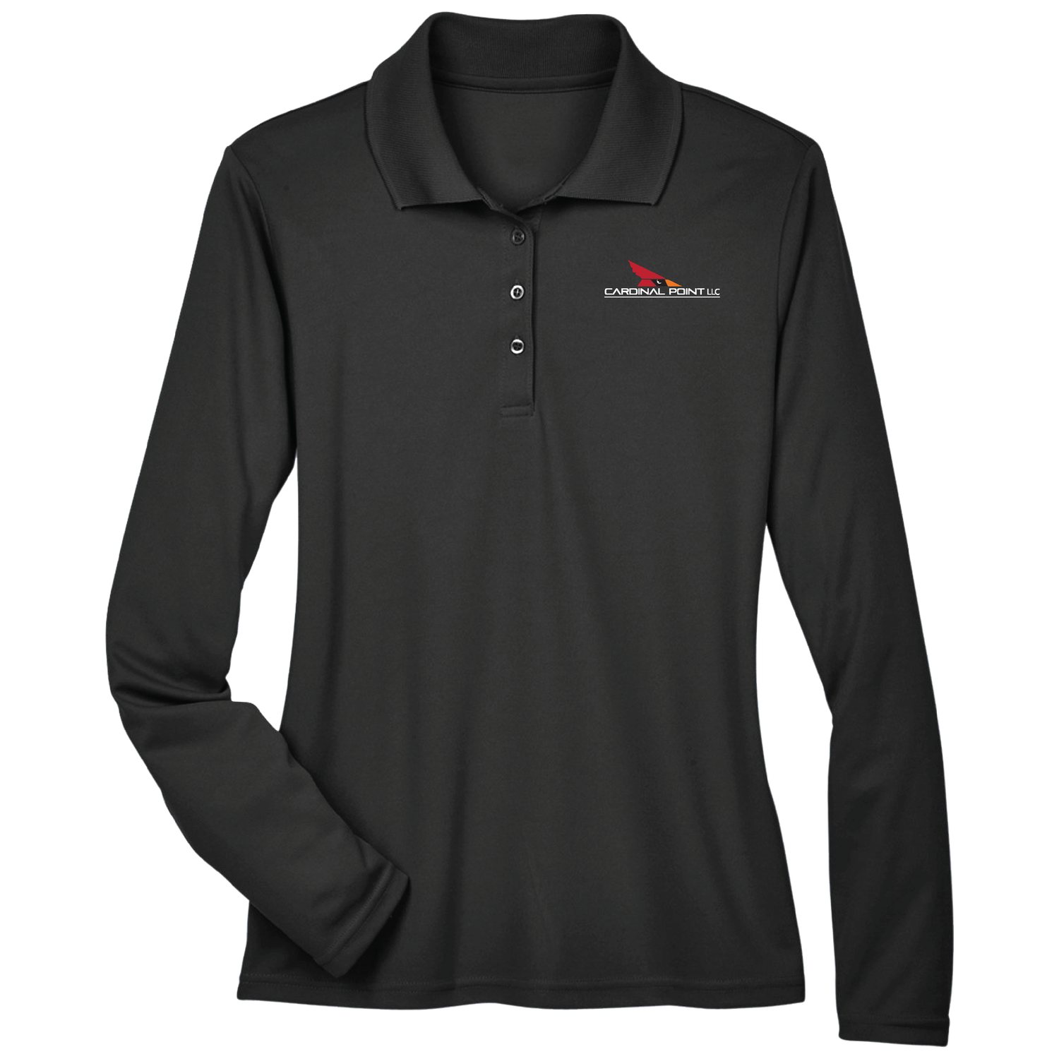 Cardinal Point Core365 Ladies Origin Performance Long Sleeve Polo