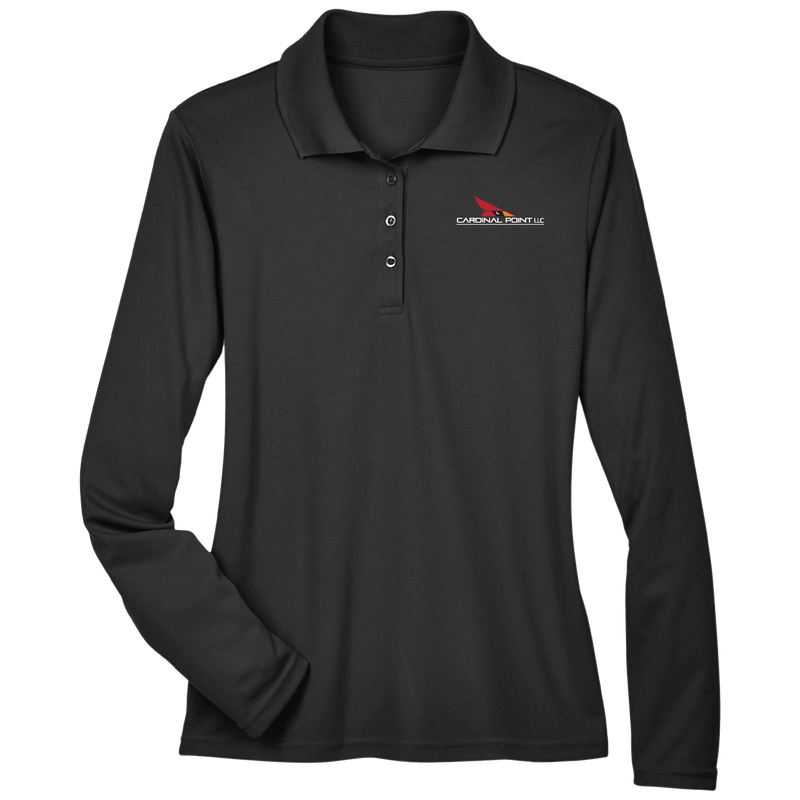 Cardinal Point Core365 Ladies Origin Performance Long Sleeve Polo
