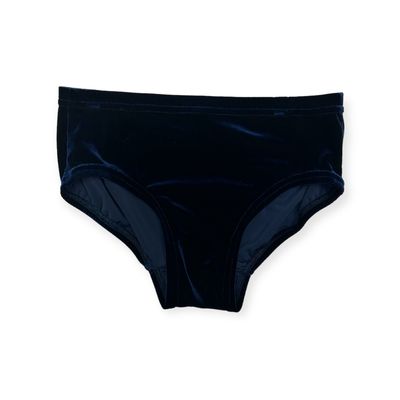 Details Dancewear - Bella Velvet Briefs-Navy