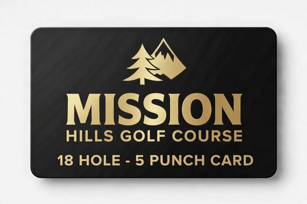 18 Holes - Fall 5 Punch Pass