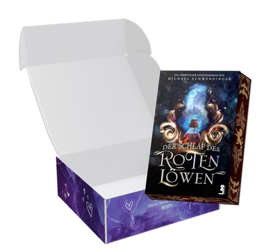 Buchbox Der Schlaf des Roten Löwen