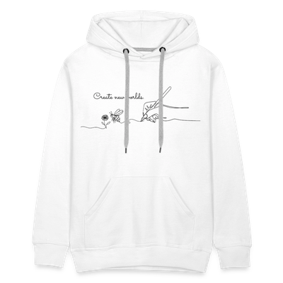 Hoodie &quot;Create new worlds&quot; (Herren)