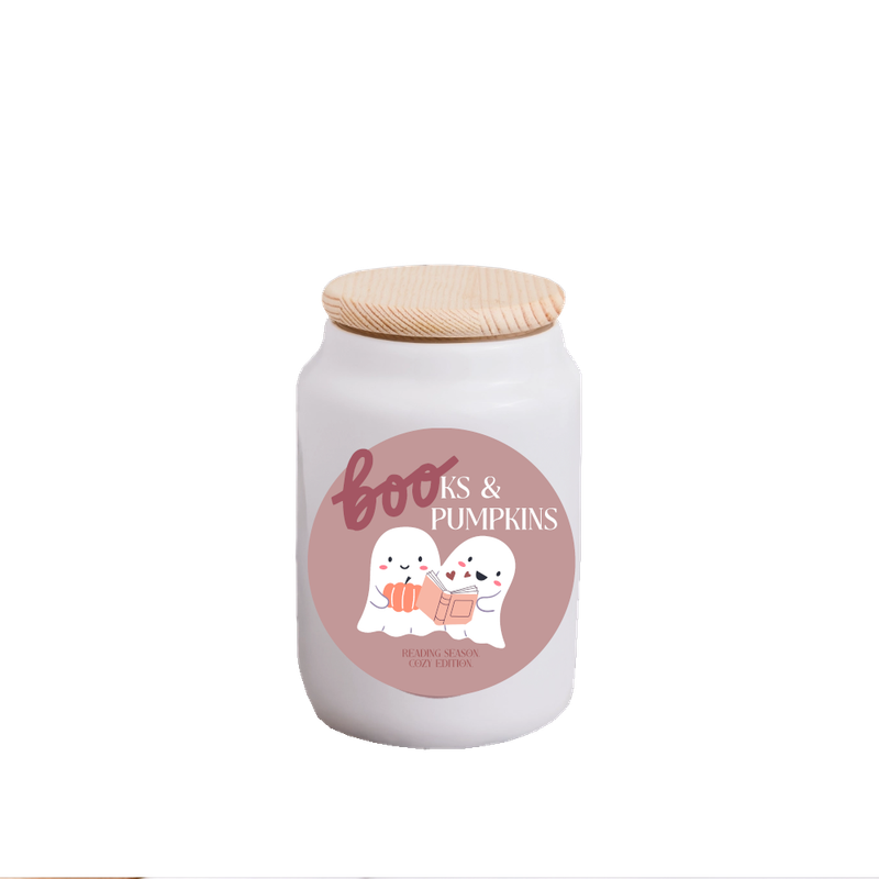 Keksdose &quot;BOOks &amp; Pumpkins&quot;