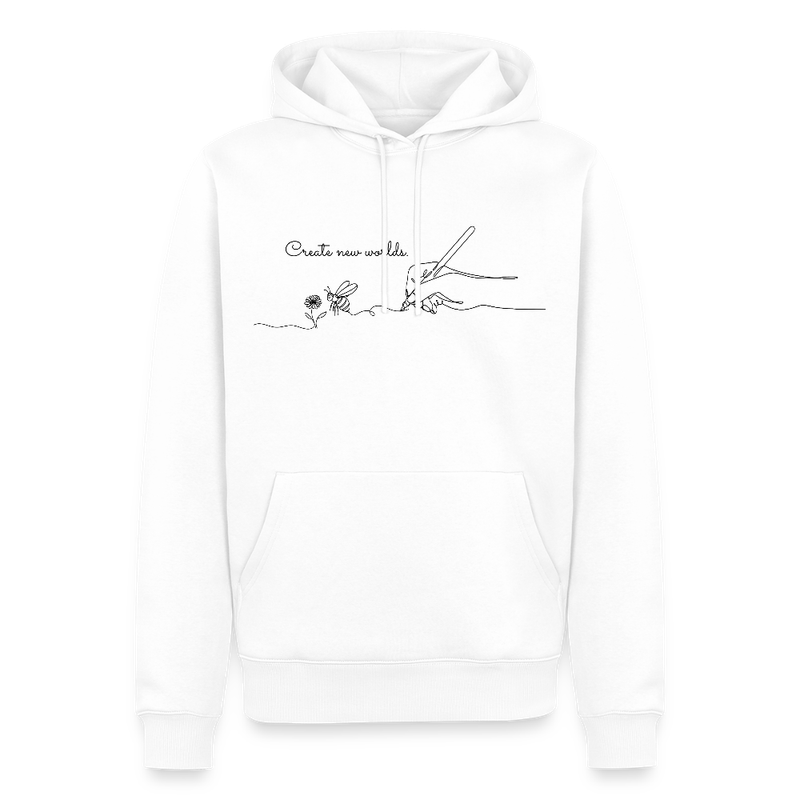 Hoodie &quot;Create new worlds&quot; (Herren)