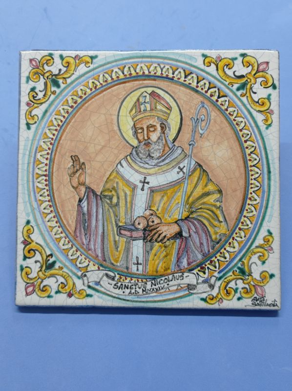 Piastrella con Immagini sacre, su richiesta o proposta del Cliente