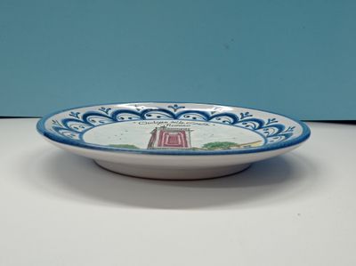 Piatto decorativo da parete, souvenir &quot;Orologio della Costa&quot;, cm 20