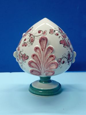 Pomo (pumo) portafortuna, simbolo di fertilità e prosperità, idea regalo, h. 15 cm.
