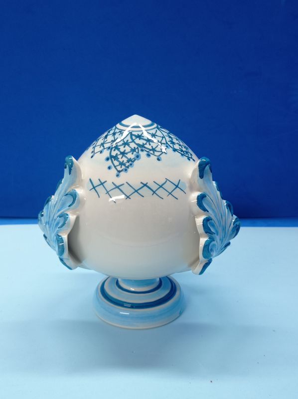 Pomo (ovvero Pumo) portafortuna, simbolo di fertilità e prosperità, idea regalo, h. 13 cm.