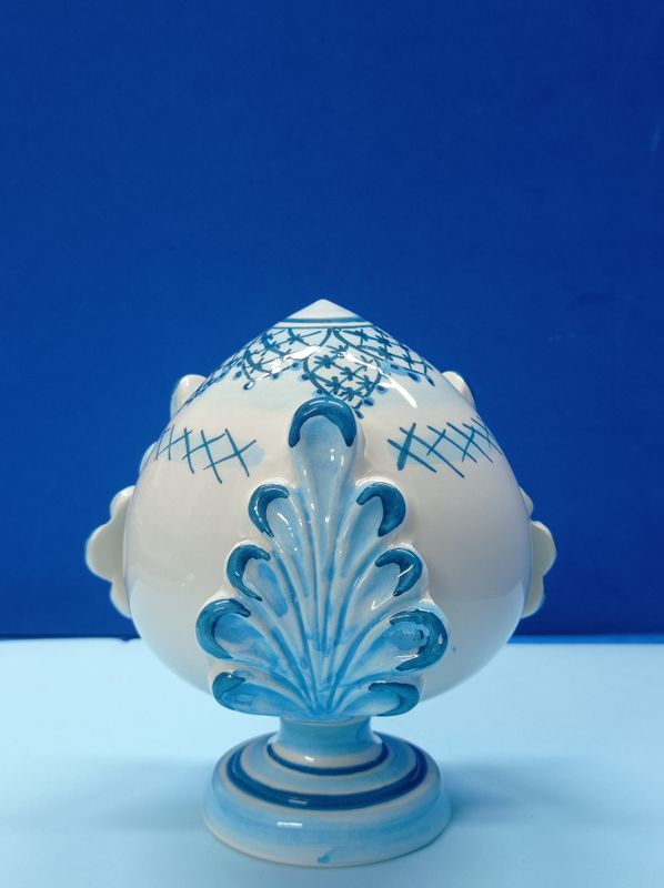 Pomo (ovvero Pumo) portafortuna, simbolo di fertilità e prosperità, idea regalo, h. 13 cm.