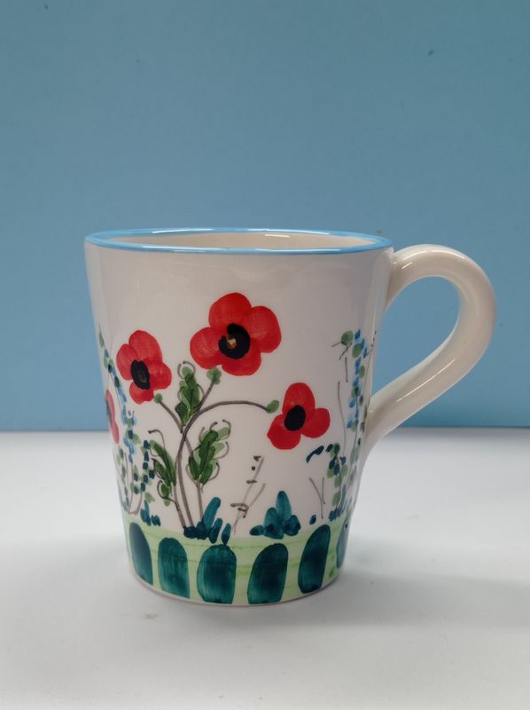 Tazza a tronco di cono, h, 10 cm