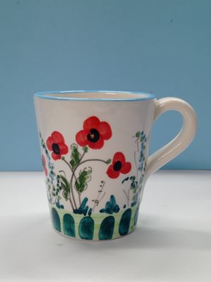 Tazza a tronco di cono, h, 10 cm